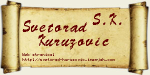 Svetorad Kuruzović vizit kartica